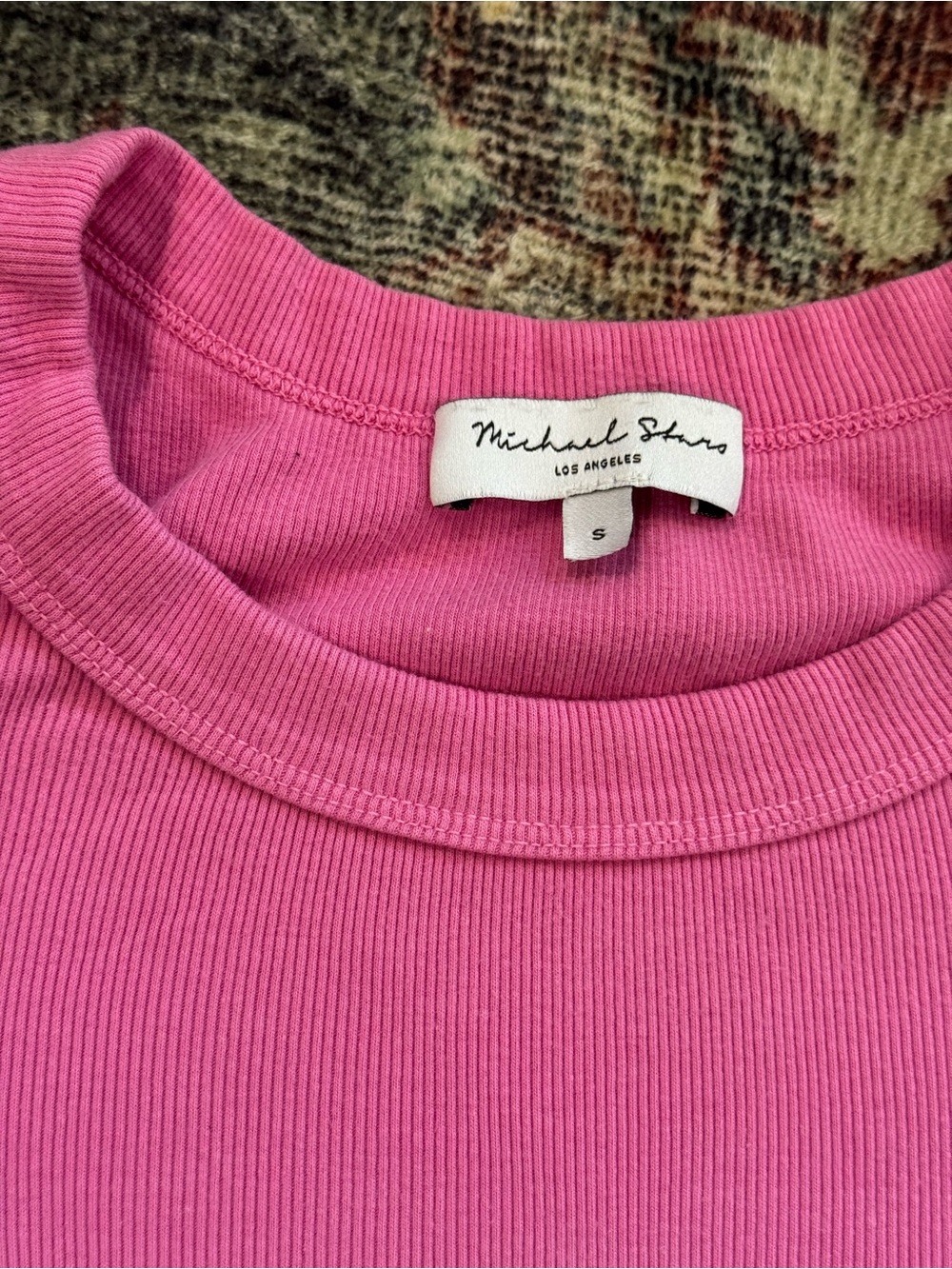 Michael Stars Ribbed Tank - Picture 3 of 9